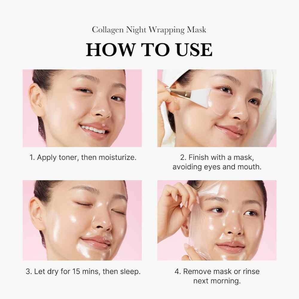 Medicube , Night Collagen Wrapping Mask, mască de noapte cu colagen , 75 ml - 2 | YEO