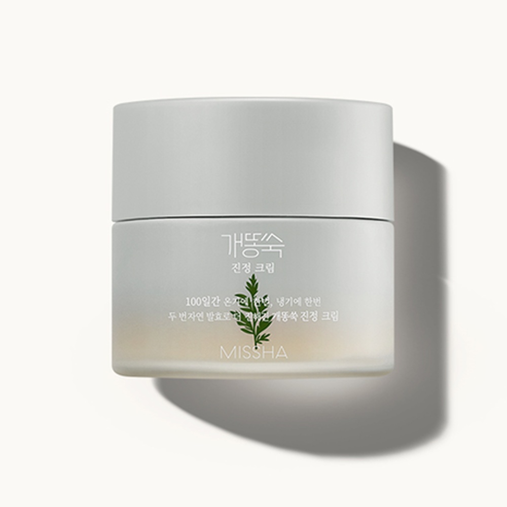 MISSHA, Artemisia Calming Moisture Cream, cremă calmantă hidratantă cu pelin, 50 ml