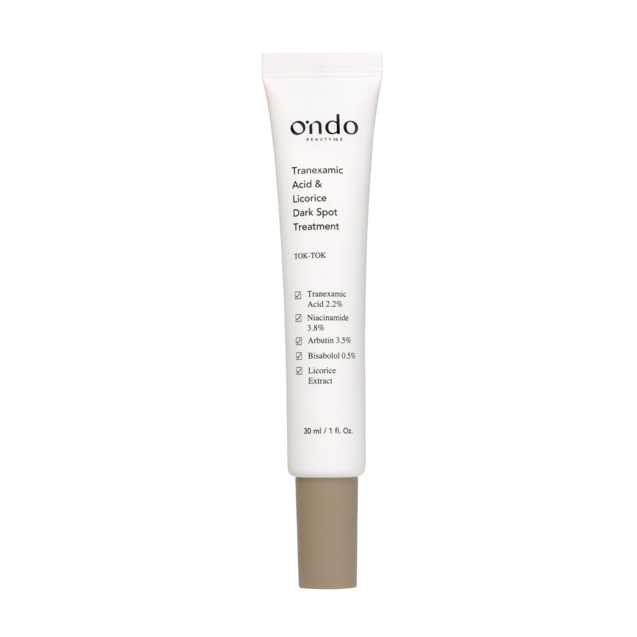 Ondo Beauty 36.5, Tranexamic Acid & Licorice Dark Spot Treatment, tratament pentru pete întunecate, 30 ml