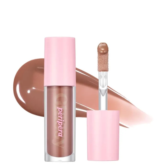 PERIPERA, Ink Glasting Lip Gloss 02 Edge Nude, luciu de buze, 4.5 ml - 1 | YEO