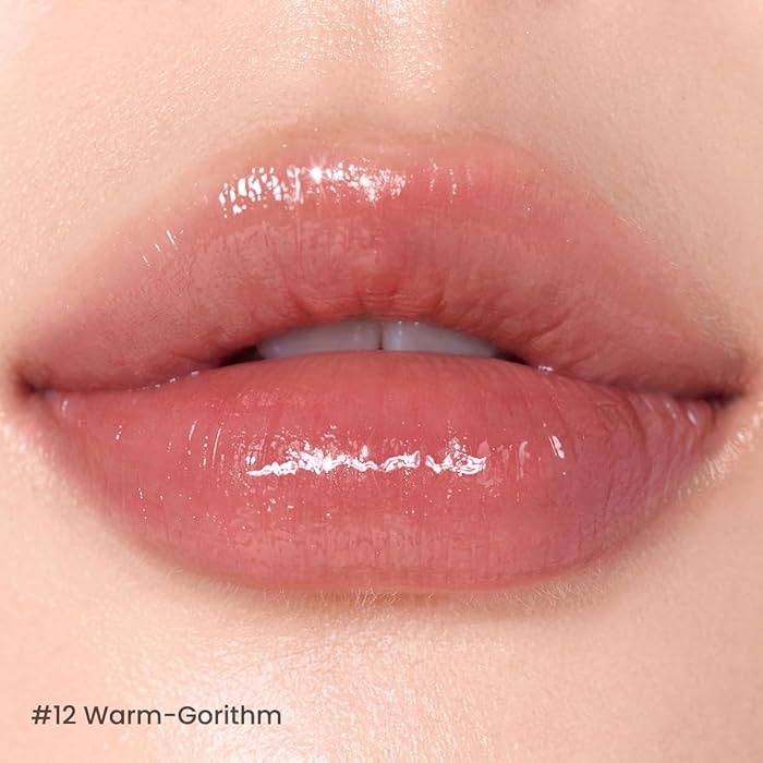 PERIPERA, Ink Mood Glowy Tint 12 Warm-Gorithm, luciu de buze, 4 g - 3 | YEO