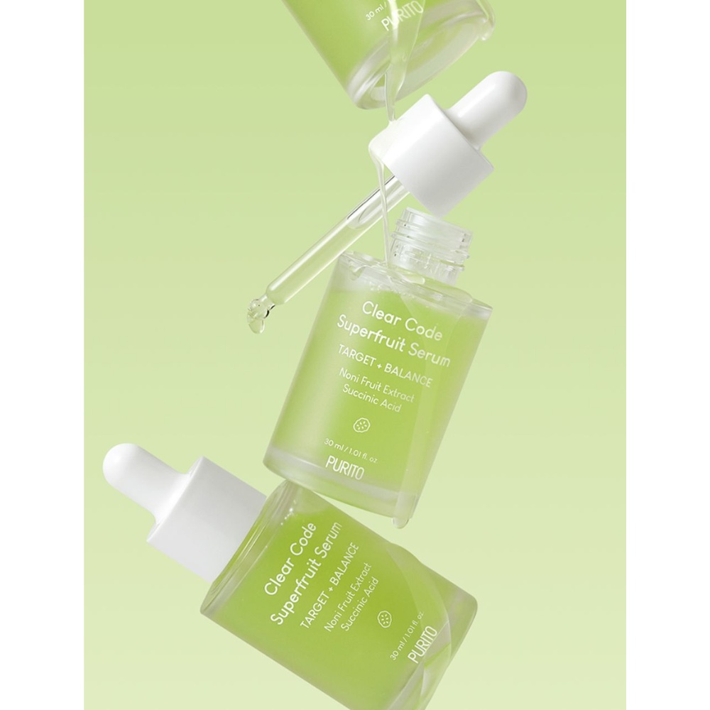 PURITO SEOUL, Clear Code Superfruit Serum, ser pentru ten, 30 ml - 2 | YEO