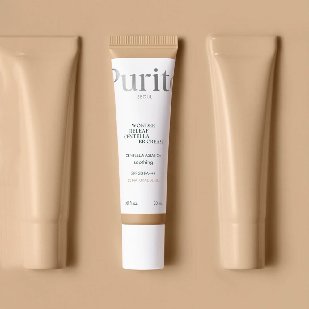 PURITO SEOUL, Wonder Releaf Centella BB Cream, #23 Natural Beige, crema bb hidratanta, 30 ml - 2 | YEO