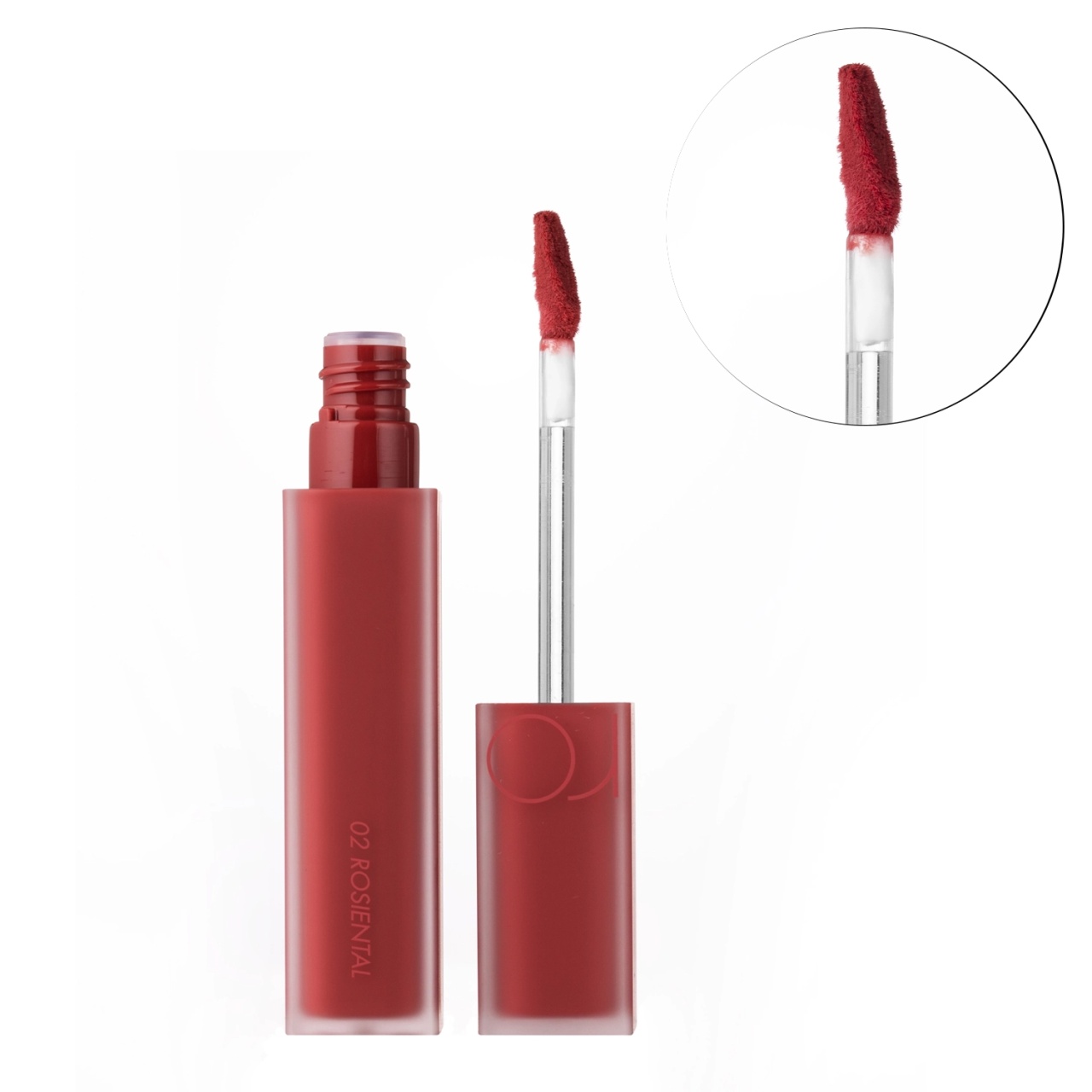 Rom&nd, Blur Fudge Tint - Smoothing Lip Tint - 02 Rosiental , ruj lichid de buze cu un finisaj mat, 5 g - 1 | YEO