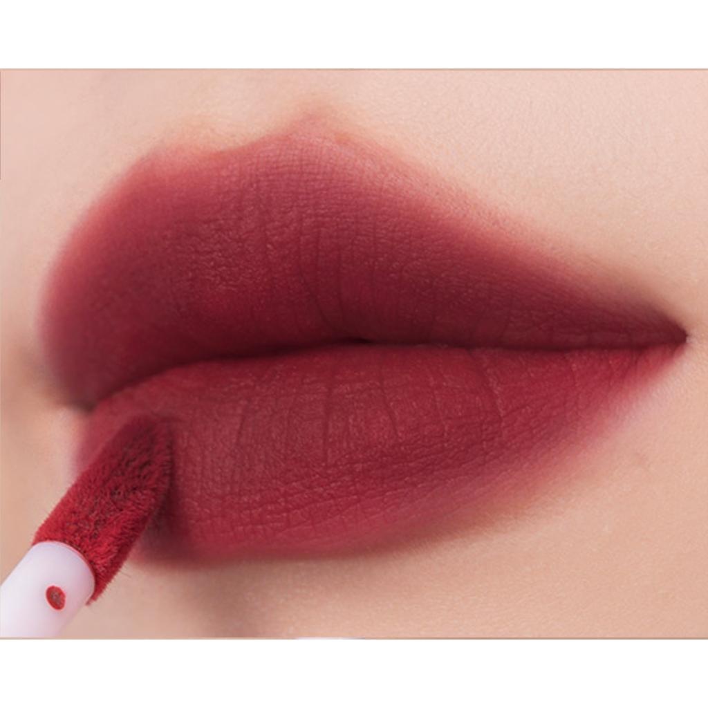 Rom&nd, Zero Velvet Tint - Matte Velvet Lip Tint - 21 Villain Vest , ruj de buze cu finisaj mat , 5.5 g