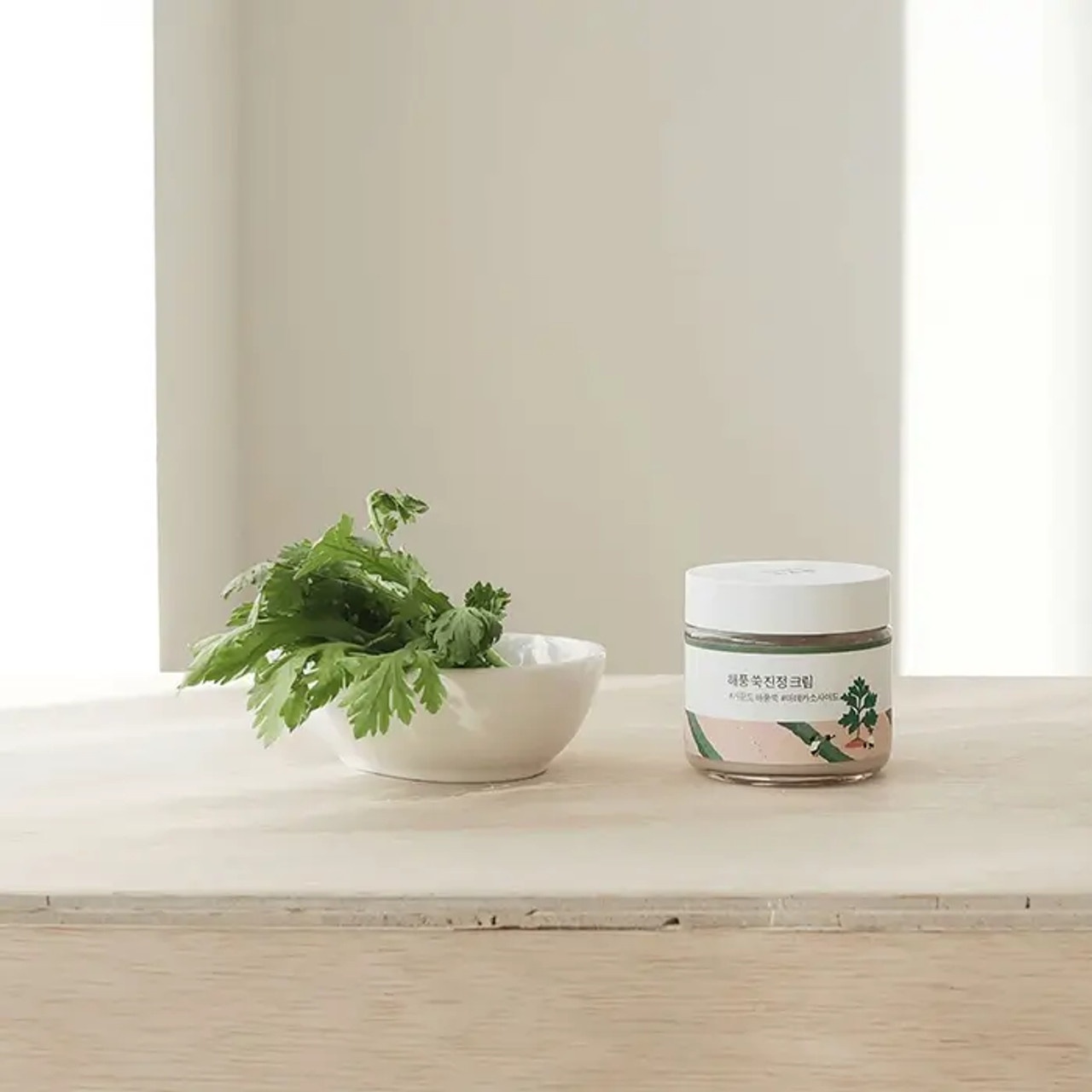 ROUND LAB, Mugwort Calming Cream, cremă calmantă, 80 ml