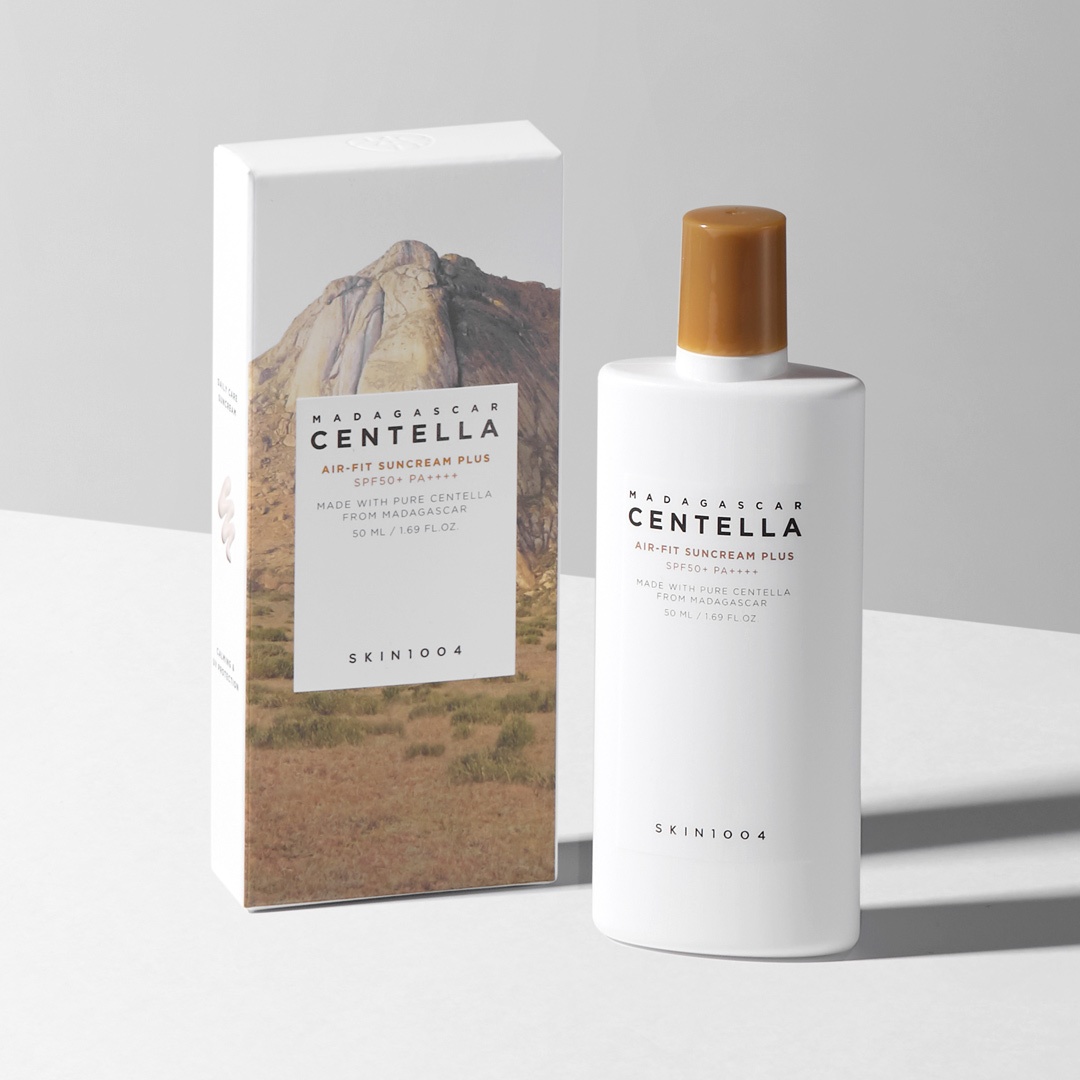 Skin1004, Madagascar Centella Air-fit Suncream Plus, crema cu protecție solară, 50 ml - 2 | YEO