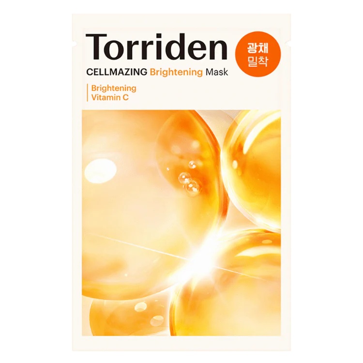 TORRIDEN, CELLMAZING Vita C Brightening Mask, mască de iluminare cu vitamina C , 34 g x 1 buc
