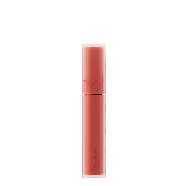 Rom&nd, Blur Fudge Tint - Smoothing Lip Tint - 01 Pomeloco , ruj lichid de buze cu un finisaj mat, 5 g