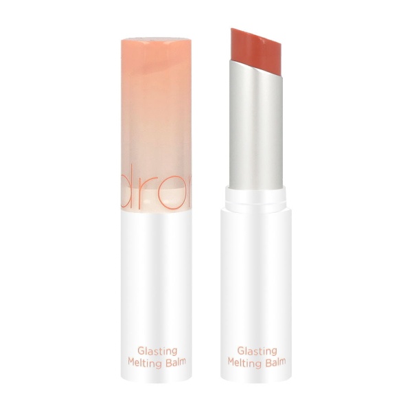 Rom&nd, Glasting Melting Balm - Glossy Lip Balm - 01 Coco Nude, balsam de buze hidratant cu luciu, 3.5 g