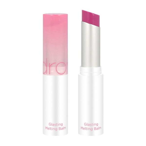 Rom&nd, Glasting Melting Balm - Glossy Lip Balm - 02 Lovey Pink , balsam de buze hidratant cu luciu, 3.5 g