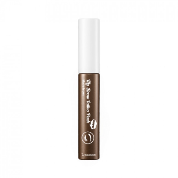 BERRISOM, Oops My Brow Tattoo Pack_01 Mocha Brown, setul pentru tatuarea sprâncenelor, 10 g