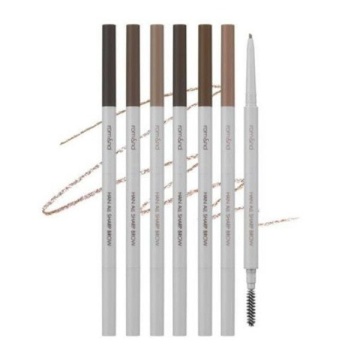 Rom&nd, Han All Sharp Brow - Eyebrow Pencil - W1 Gentle Brown , creion de ochi, 0.24 g - Img 3