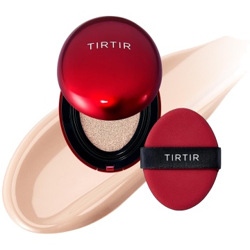 TIRTIR, Mask Fit Red Mini Cushion SPF 40, 17C Porcelain, fond de ten, 4.5 g - Img 2