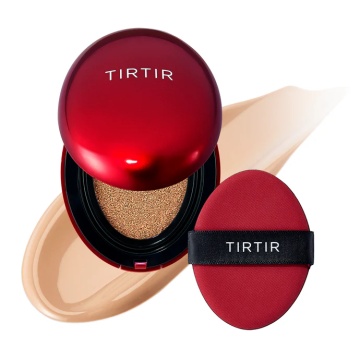 TIRTIR, Mask Fit Red Mini Cushion SPF 40, 25N Mocha, fond de ten, 4.5 g - Img 2