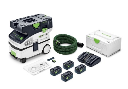 Aspirator mobil cu acumulator CLEANTEC CTLC MINI I-Plus, Festool
