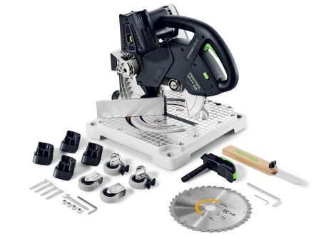 Ferăstrău circular staţionar cu acumulatori SYMMETRIC SYMC 70 EB-Basic, Festool