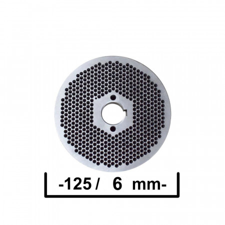 Matrita pentru granulator KL-125 cu gauri de 6 mm