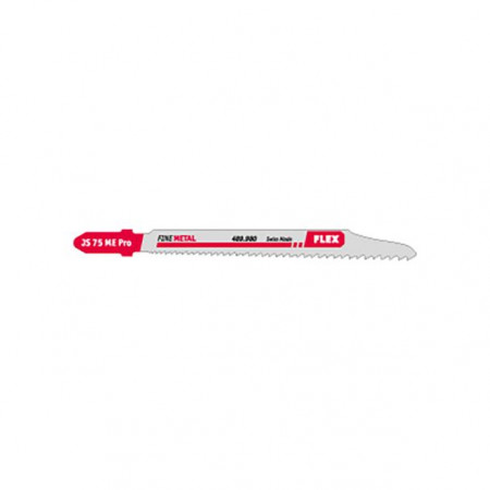 Set 5 lame pentru fierastrau pendular Flex 489980, JS 75 ME Pro VE 5, pentru metal, coada tip T, 75 mm