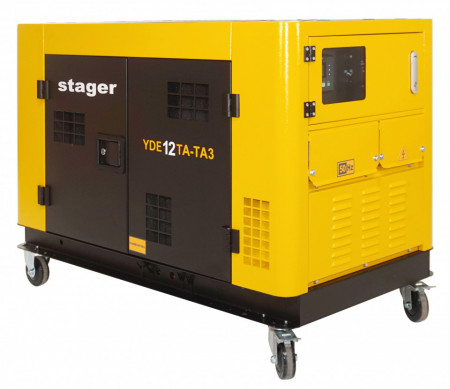 Stager YDE12TA-TA3 Generator insonorizat diesel dual 10kW, 39A, 3000rpm