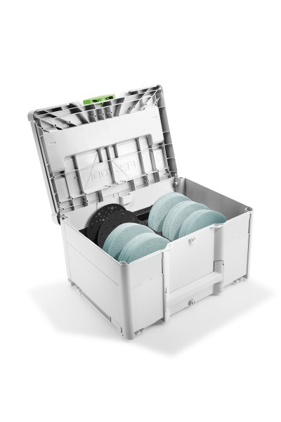 Systainer³ pentru materiale abrazive Granat Net D150 GR NET SYS, Festool