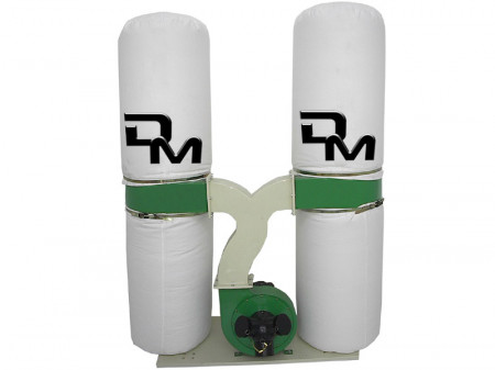 Aspiratoare de rumegus AS2 de Damatomacchine, Aspirator pentru masini din lemn echipate cu 4 saci de aspiratie si alimentate cu un motor de 2.200 W
