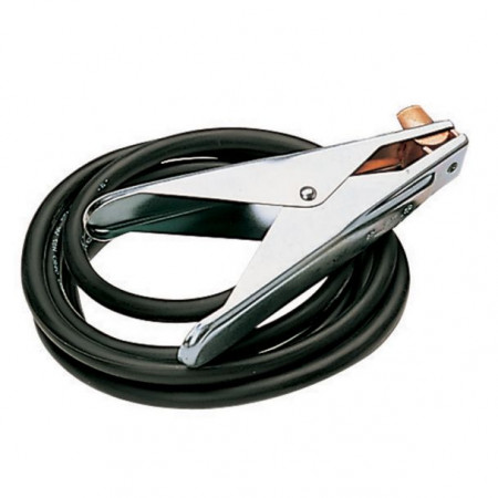Cablu de sudura Telwin 804120, sectiune 16 mm2 lungime 2 m, conector DX25, cleste de masa