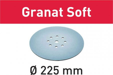 Festool Foaie abraziva STF D225 P80 GR S/25 Granat Soft
