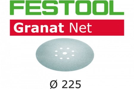 Festool Material abraziv reticular STF D225 P80 GR NET/25 Granat Net
