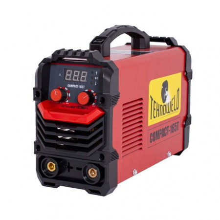 Invertor sudura MMA Tehnoweld COMPACT-165T, 160 A, electrozi 1.6-4 mm, cu accesorii
