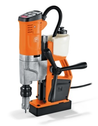 Masina de gaurit cu talpa electromagnetica Fein, cu 2 trepte de viteza, prindere Weldon KBU 35-2 QW
