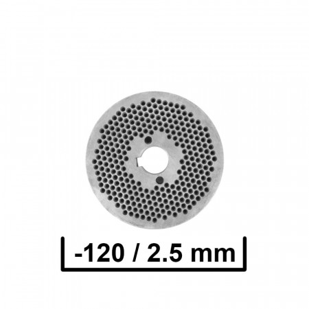 Matrita pentru granulator KL-120 cu gauri de 2.5 mm O