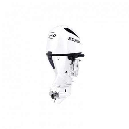 Motor termic HONDA BF250D XDU 250CP, V6, VTEC™, 4 timpi, iST (DBW), cizma extra lunga 635mm, remote, trim electric, alb perlat