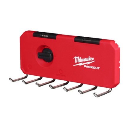 Suport depozitare pe un singur rand de carlige PACKOUT™, MILWAUKEE®