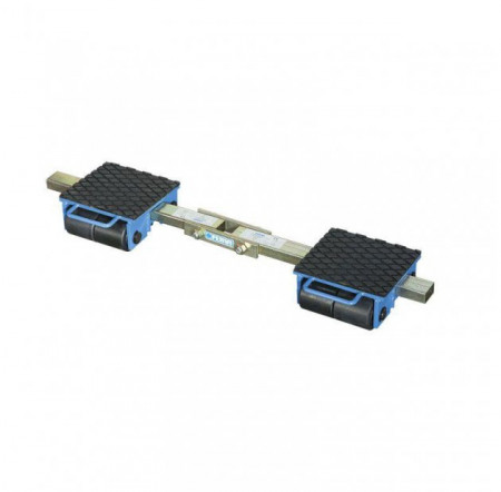 Carucior pentru marfa cu role 6 t - tip platforma 0654/06f, Fervi