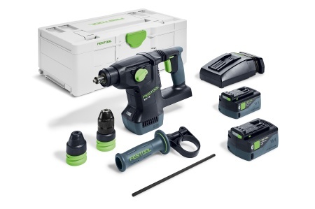 Ciocan combinat cu acumulator KHC 18 5,0 EBI-Plus, Festool
