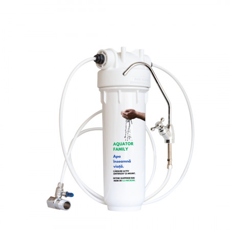 Filtru de apa, Aquator Family, 4000 - 6000 Litri (sistem complet cu rezervă inclusă)