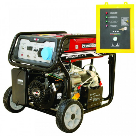 Generator de curent monofazat 7 kW Senci SC 8000 ATS