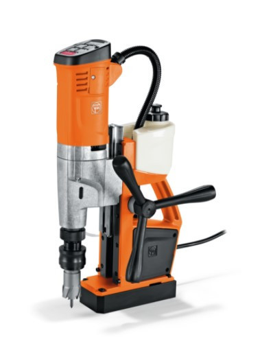 Masina de gaurit cu talpa electromagnetica Fein, con morse MK2, prindere QuickIn KBU 35 MQ