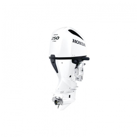 Motor termic HONDA BF250D XCDU 250CP, V6, VTEC™, 4 timpi, iST (DBW), cizma extra lunga 635mm, trim electric, alb perlat