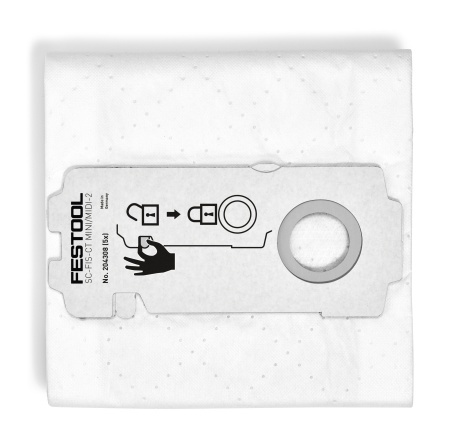 Sac de filtrare SELFCLEAN SC-FIS-CT MINI/MIDI-2/5/CT15, Festool