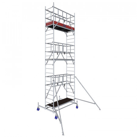 SCHELA KRAUSSE PROTEC ALUMINIU MOBILA 0,7 x 2m, 7,30m (0+2+3+4+(2xESTACADE), KR-940148 - Img 1