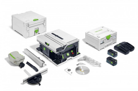Ferăstrău circular cu masă, cu acumulator CSC SYS 50 EBI-Plus