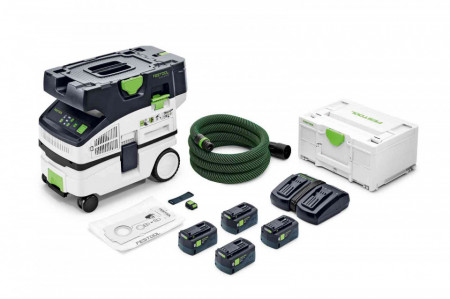 Festool Aspirator mobil cu acumulator CTLC MINI I-Plus CLEANTEC