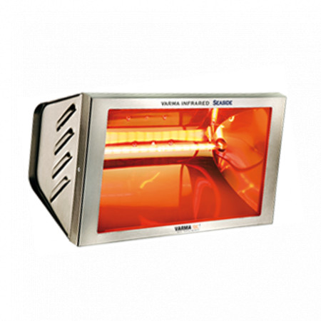 Incalzitor Varma WR2000/20SS cu lampa infrarosu 2000W IP 23