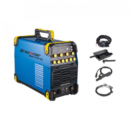 Inverter de sudura TIG-PULSE/MMA Breckner 10-200A/18V pentru sudare fier otel titan nichel aluminiu inox fonta sau alte aliaje