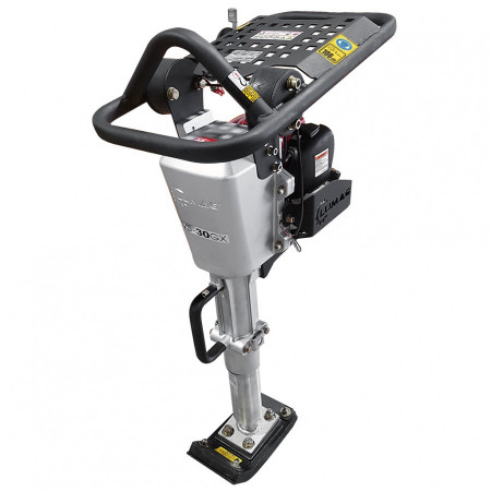 Mai compactor LUMAG LVS30GX 38,5cc  lățime talpă 135 mm