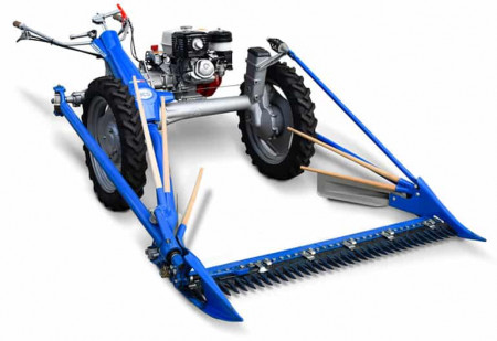 Motocositoare BCS 622 PowerSafe cu BARA DE COSIRE STANDARD SI MOTOR DIESEL YANMAR L100V CU PORNIRE MANUALA, cu bara de cosire 1.40 m. SF (cu distanta de 5,1 cm. intre ghiare)
