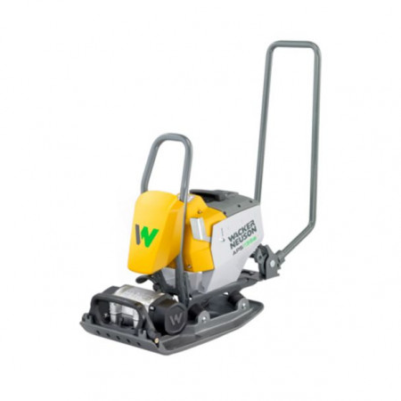Placa compactoare unidirectionala Wacker Neuson APS1135e, compatibila cu acumulator 51 V, 11 kN, 670 m²