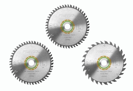 Set de pânze de ferăstrău circular KSB-SORT/3 W 160x2,2, Festool